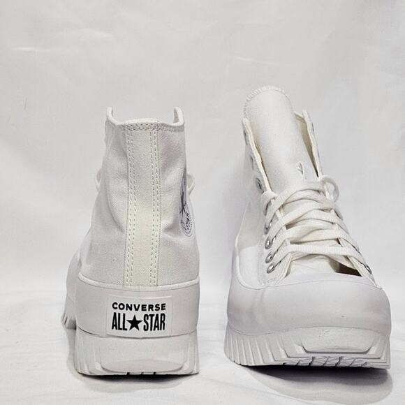 Converse Women's CTASLugged Heel Hi Tops Size 5.5 A10364C White NWT - Picture 6 of 7